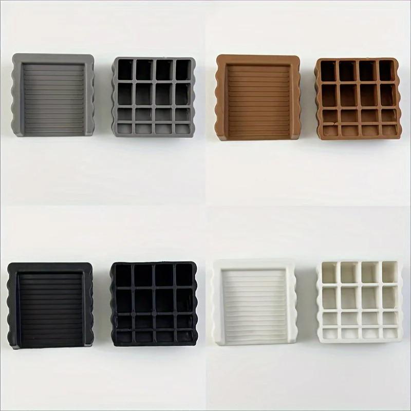 2pcs Creative Windproof Door Stopper, Plastic Matte Surface Wedge, Safety Door Blocker, Anti-collision Door Stopper Available