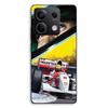 Phone Case - MANIACASE - Xiaomi Redmi Note 13 5G - TPU Silicone - Black - Ayrton Senna McLaren