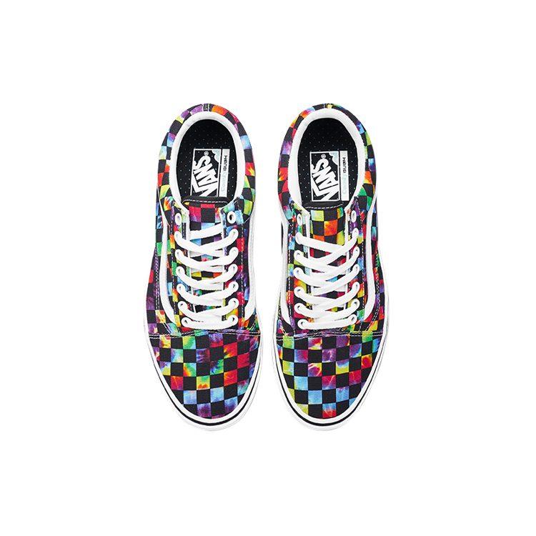 Old Skool Comfycush Vans 'Tie-Dye Checker' VN0A3WMAWWU