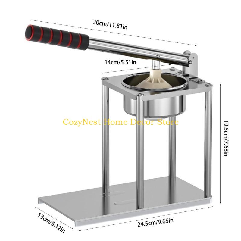 Spremiagrumi Manuale Professionale 92MF con Tazza da 500ml Spremiagrumi Resistenti in Acciaio Inossidabile