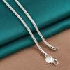 3MM Snake Chain Necklace Jewelry
