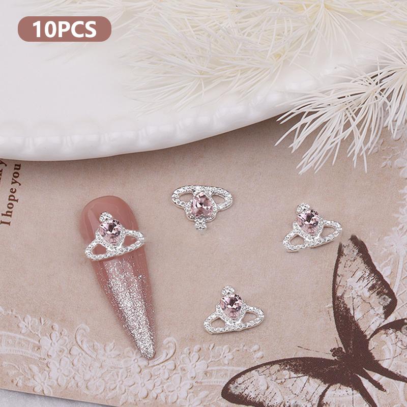 

10 шт. Сладкий розовый Декор для ногтей Роскошный Шарм для маникюра Бабочка Сердце Звезда DIY Аксессуары для ногтей