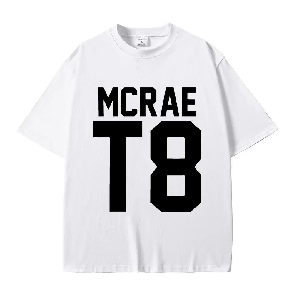 Singer Tate Mcrae T8 Music T Shirts Men's Women Vintage T-shirt Summer Cotton Oversized Short Sleeve Tee Tops for Fans Gift