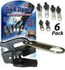 Universal Zipper Puller Repair Kit - 6 Pack