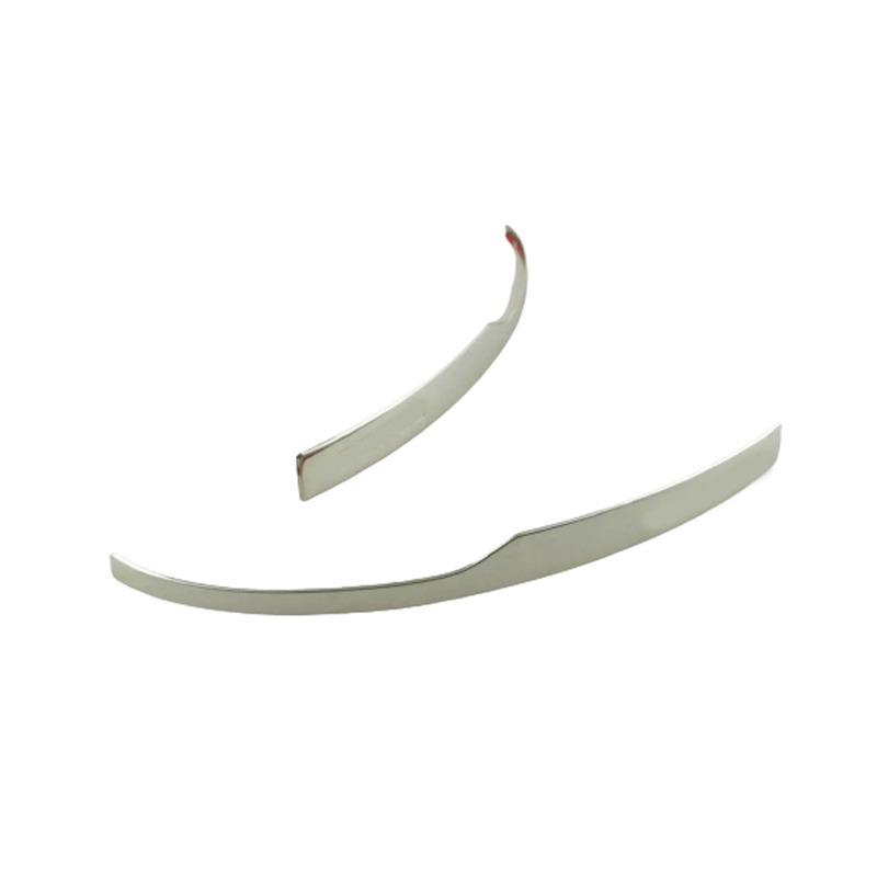 For Chevrolet Cruze Sedan 2017 2018    Back Rear View Rearview Side Mirror Cover Stick Trim Frame Lamp Eyebrow