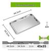 Stainless Steel Rectangular Serving Tray