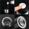 Stainless Steel Bullet Head Vacuum Cup Outdoor Portable Double Layer Food Thermal Mug Personalized Water Bottle Hot Drink Cups