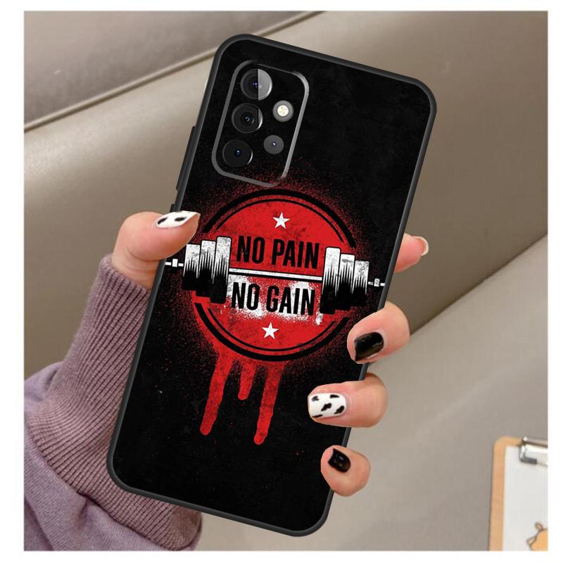 Bodybuilding Gym Fitness Case For Samsung Galaxy A32 A52 A12 A22 A16 A26 A36 A56 A06 A55 A35 A15 A54 A34 A14 A13 A53