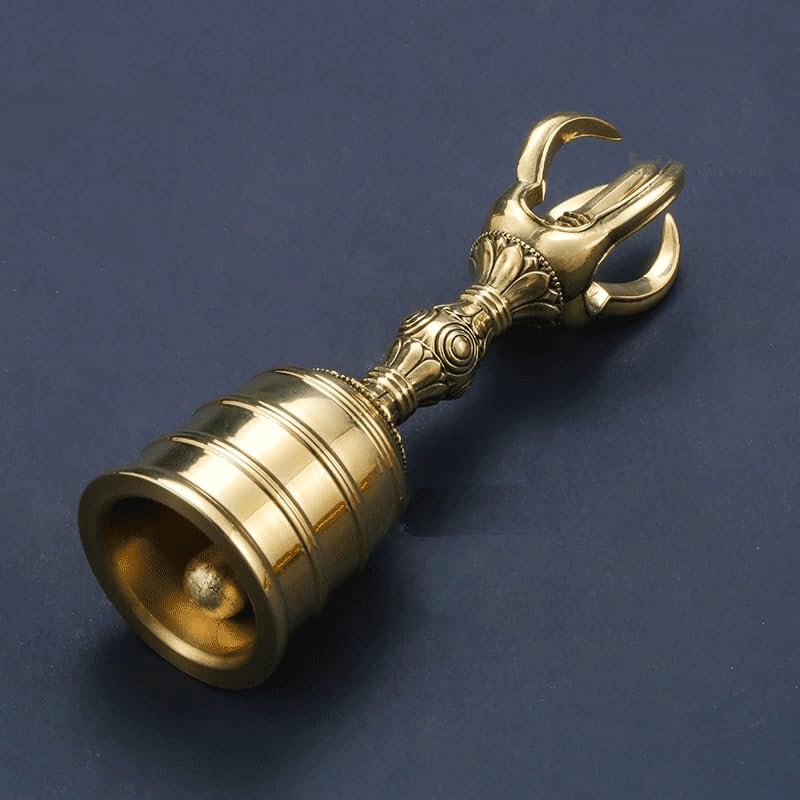 Small Kongo Bell, Height 11cm X Diameter 3.7cm, Buddhist Implement Used In Esoteric Buddhism, Buddhist Ritual Implement, Front Implement, Temple Imple