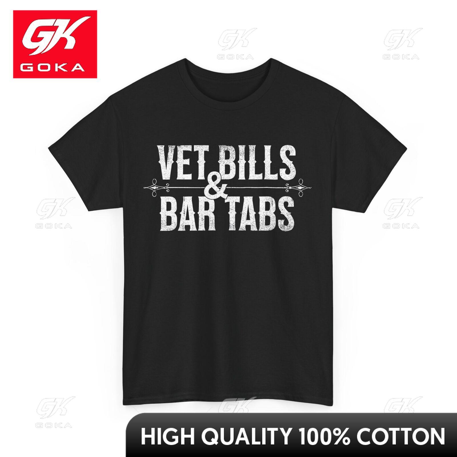 Horses Lovers Tshirt Vet Bills and Bar Tabs Casual Collar Patterned Short Sleeve Streetwear Vibe Breathable Cotton Shirt Quirky S