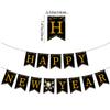 New Year'S Day Theme Party Decoration New Year'S Eve Party Family Arrangement Flag Spiral Balloon Set