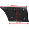 Opel Movano B 2010- VERSION L2 side molding BEHIND the rear wheel WITHOUT HOLE right