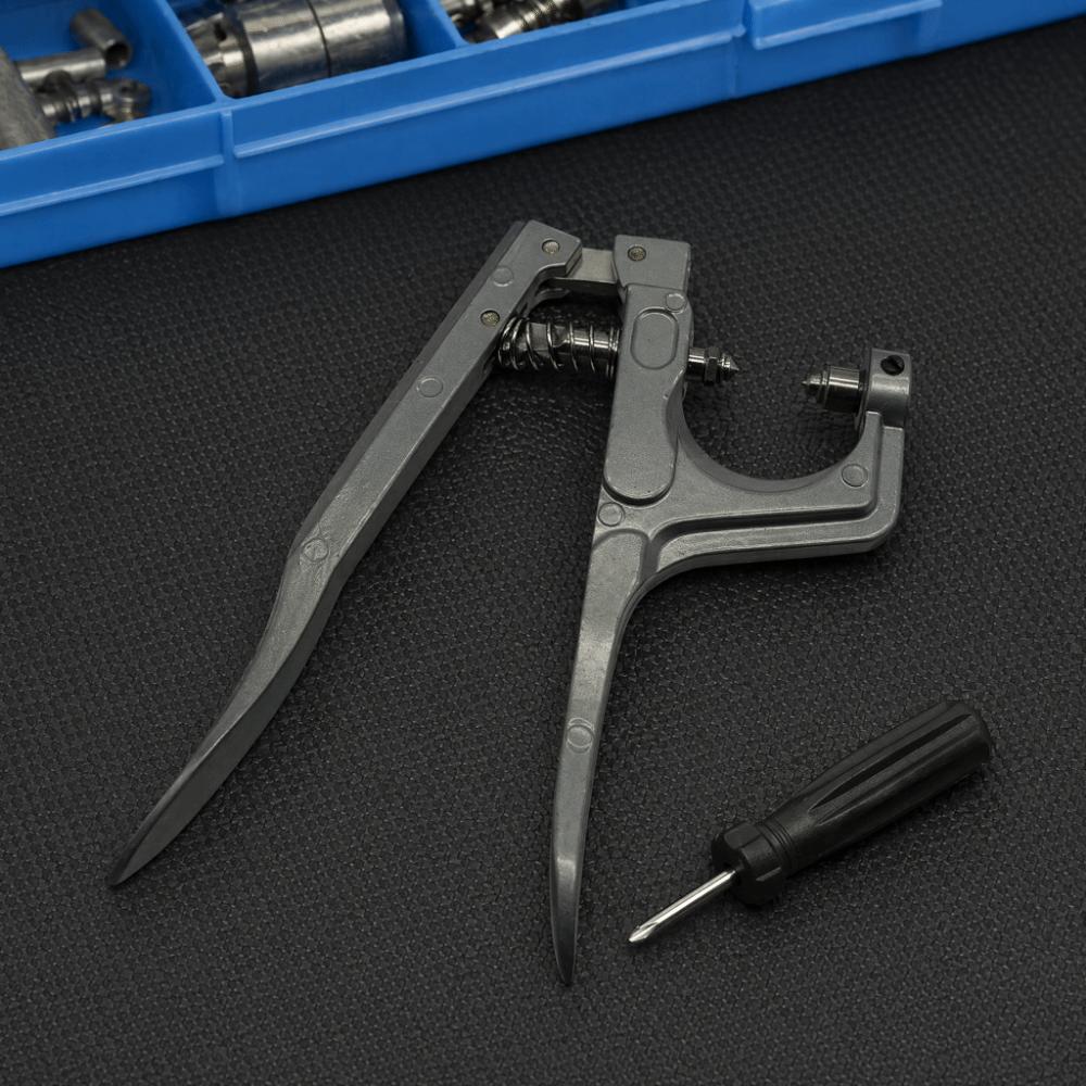 Spring Loaded Badminton Grommet Plier with Screwdriver Racket Repair Tool Tennis Racket