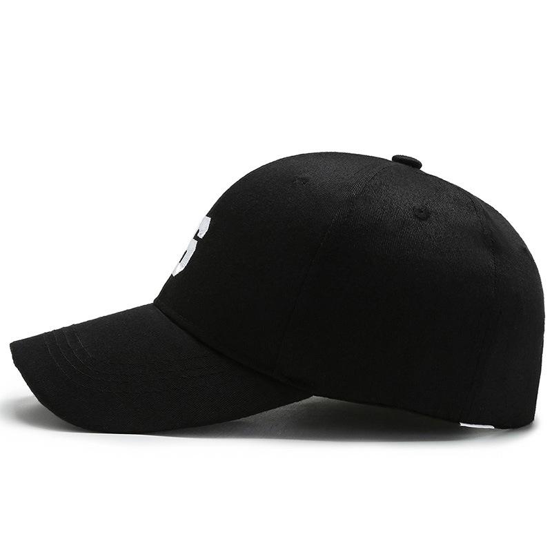 Hat Women's Summer New S Letter Embroidered Baseball Cap Spring and Autumn Outdoor Sun Hat Men's Casual Baseball Cap