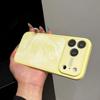 Luxury Frame Heat Dissipation CD Feather Pattern Phone Case For iPhone 17 Pro Max 16 14 15 Pro Camera Protection Back PC Cover