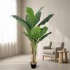 Fake Banana Tree with Pot Indoor Faux RealTouch Potted Plant for Living Room,
