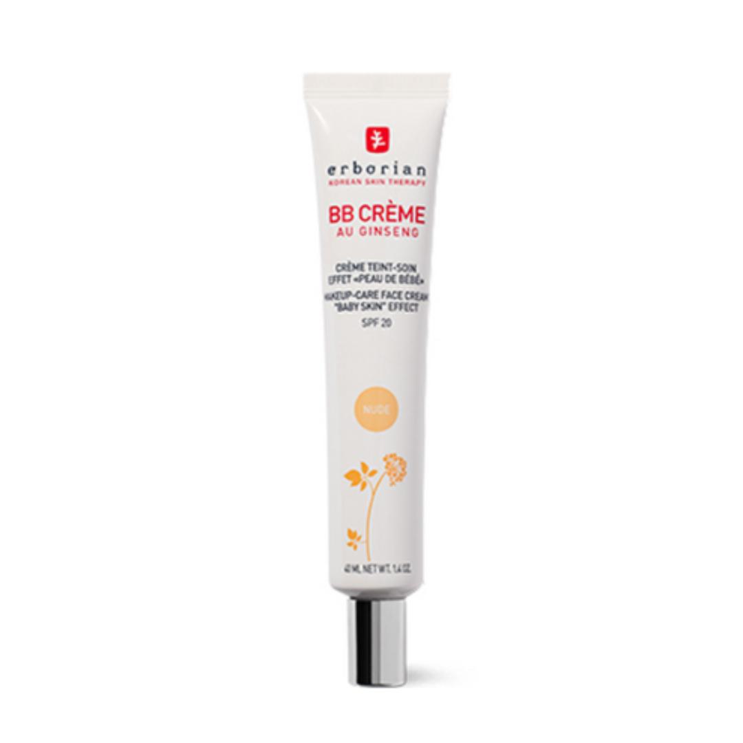 Erborian BB Cream Nude 15ml/40ml Au Ginseng Face Cream 5-in-1 Korean Skin Therapy 20ml