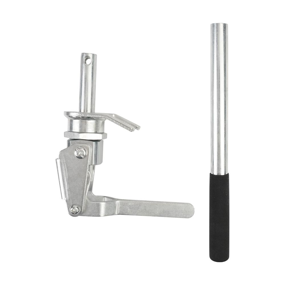 

66784 Инструмент для сжатия пружин клапанов со шпильками для двигателя 3/8 и 7/16 , облегчает установку пружин клапанов, фиксаторов серебряный