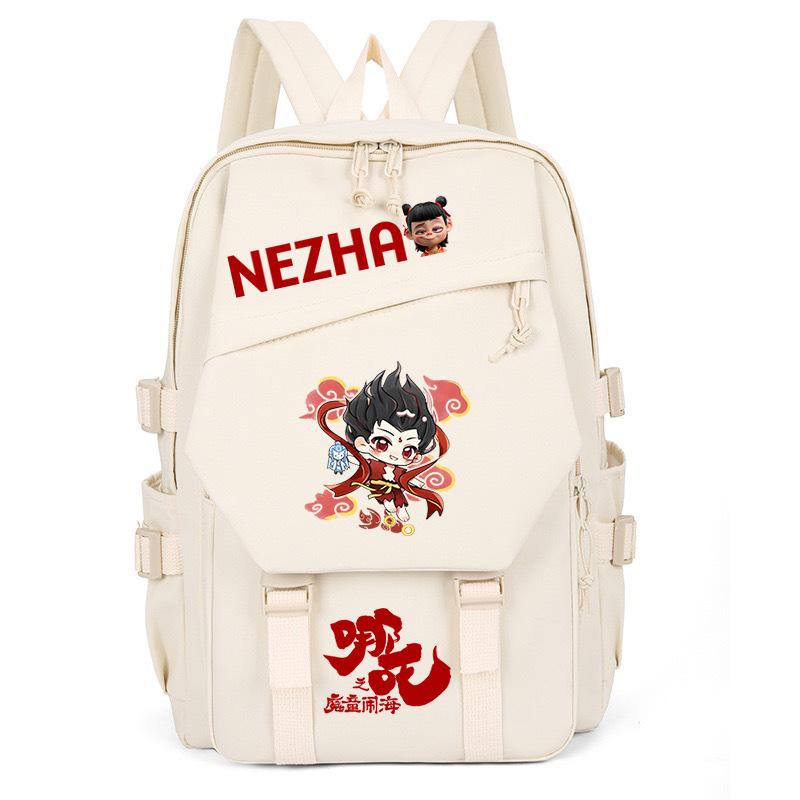 Nezha's Devil's Child Haohai School Bag Primary School Students Large Capacity Backpack Children's School Backpack Trend Fashion