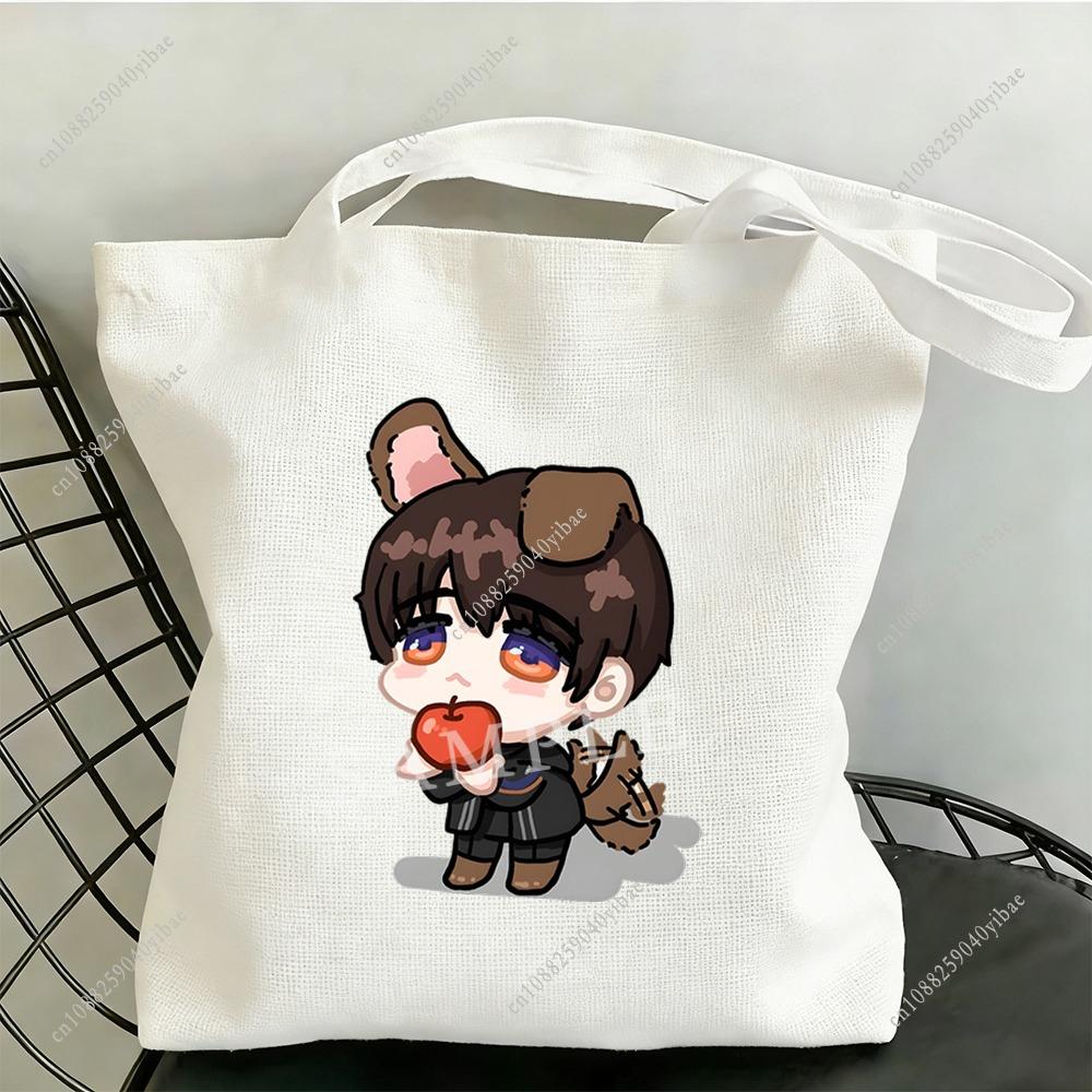 Love and Deepspace Cute Cartoon Puppy Caleb Xia Yizhou Gege 35x40CM Canvas Bag Anime Cosplay Fan Collect Bag Gifts
