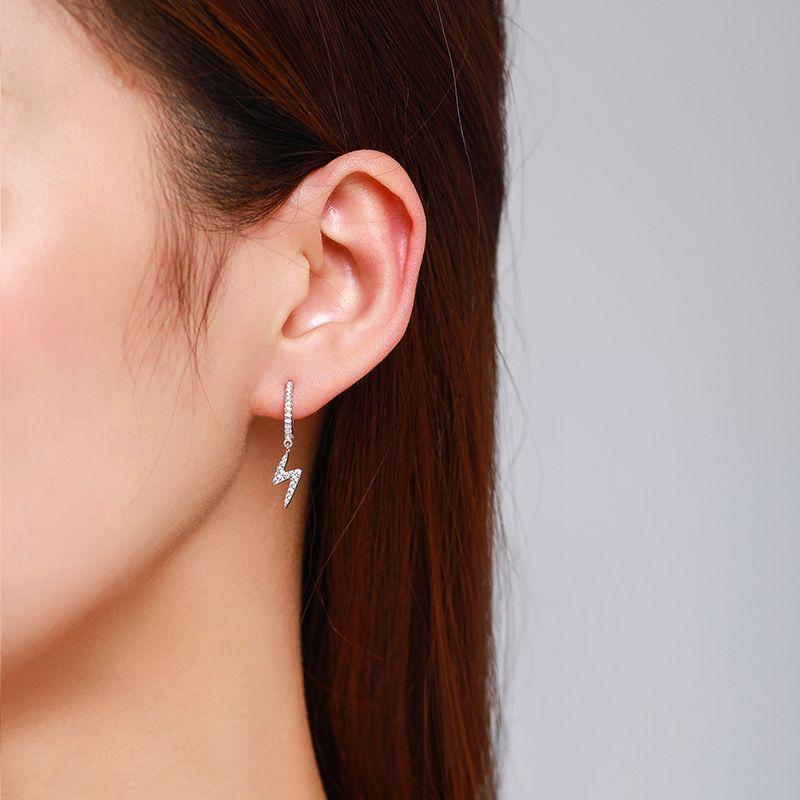 Tancise 925 sterlingsølv sirkon øredobber Drop øredobber for kvinner bryllupsfest gaver