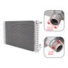 Universal Air Conditioning Condenser Radiator Cooling Fan Assembly 14'' x 23'' for Car Van Bus Truck Pickup A/C Conditioner