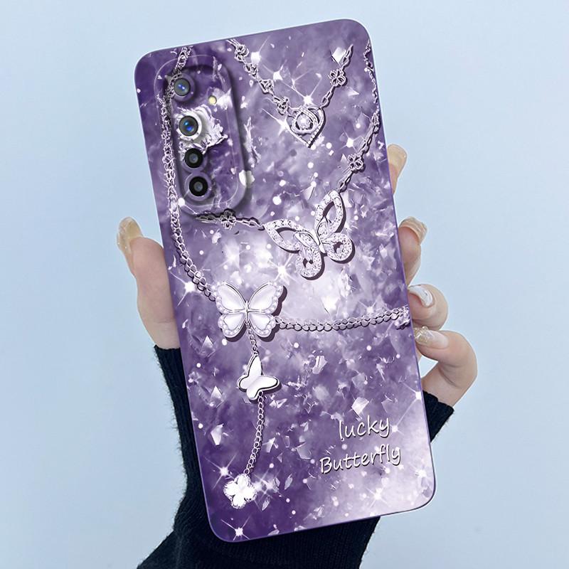 For Realme 6 Phone Case Realme 6s Cover Fashion Simplicity Oil Painting Flower Soft Liquid Silicone Shell For Realme 6 Pro Funda