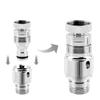 4Pcs Sink Faucet Adapter Set Quick Connector Dishwasher Washer Snap Coupling Adapter for Garden Hose and Shower Hose
