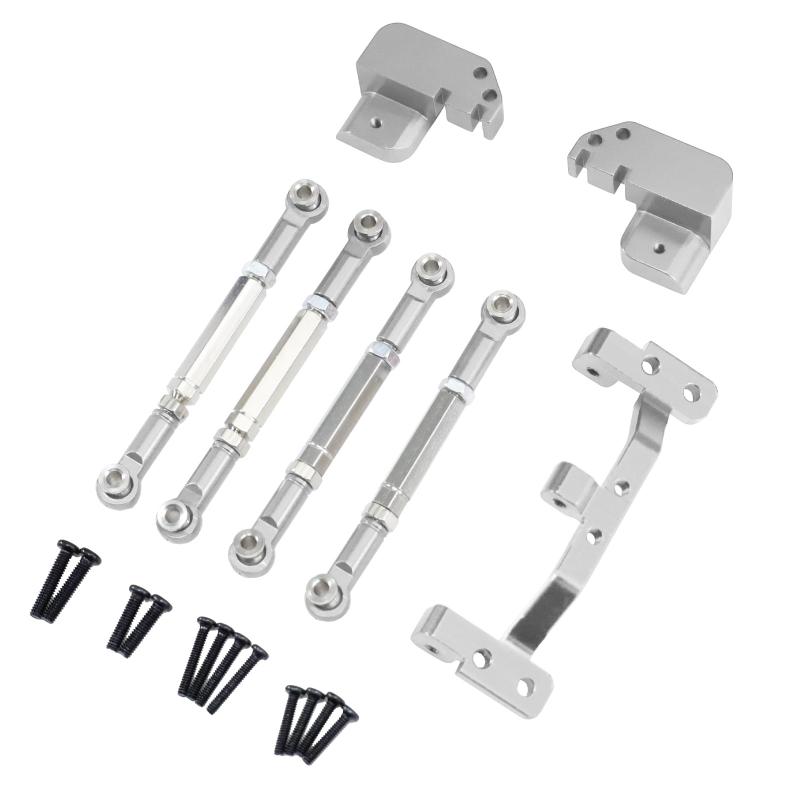 Mn82 Series Rc Cars Model Upgrade Parts Rear Axle 4-Link Conversion Bracket Set For Lc79 Rc Pickup Truck Modification Accessory