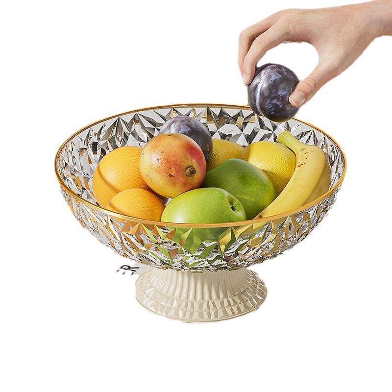 Candy Plate for Home Living Room Candy and Snack Plate Large-capacity Fruit Basket That Can Drain Water