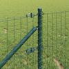 Fence Posts with Drive In Sleeve 52 Pcs Green
