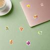 Cartoon Cute Characters Decals Playful Fruit Teacher Reward Stickers Funny Stickers For Fridge Suitcase