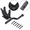 Useful High Quality Practical Door Latch Bolt Garden Gate Hardware Hinge Security Accessories Black Carbon Steel