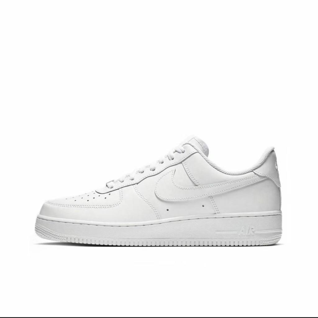 Nike Air Force 1 Waves Of White Blades, Shopping Bag Low Top Skateboard Shoes Unisex White CW2288-111(Team935-BOX)