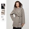 Tatu Autumn/Winter Wool Blend Hooded Short Coat