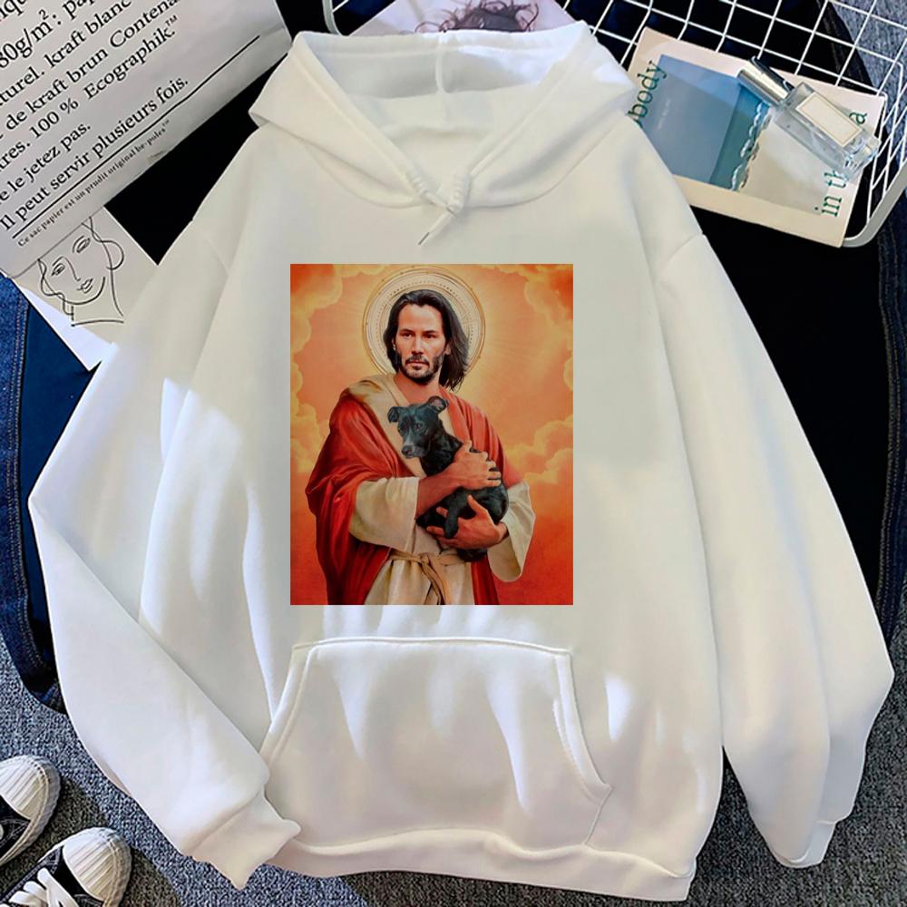 Mikiny John Wick Dámské Unisex gothic graphic y2k estetický svetr 2023 svetr dámský estetický svetr
