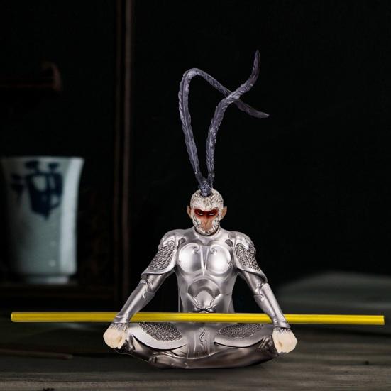 

Фигурка Сунь Укуна Великие Мудрецы, равные Небесам Статуя Скульптура Короля Обезьян Модель Статуэтка Настольное Украшение Орнамент Игровая Периферия A