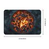 Versatile 3D Brazier Design Funny Gift Doormat Mat Anti-Slip  Kitchen Bath Living Room Rug Carpet 40*60cm