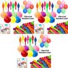 Thick Latex Children's Hand Clapping Balloons With Elastic Bands Round Shape 10-inch Size