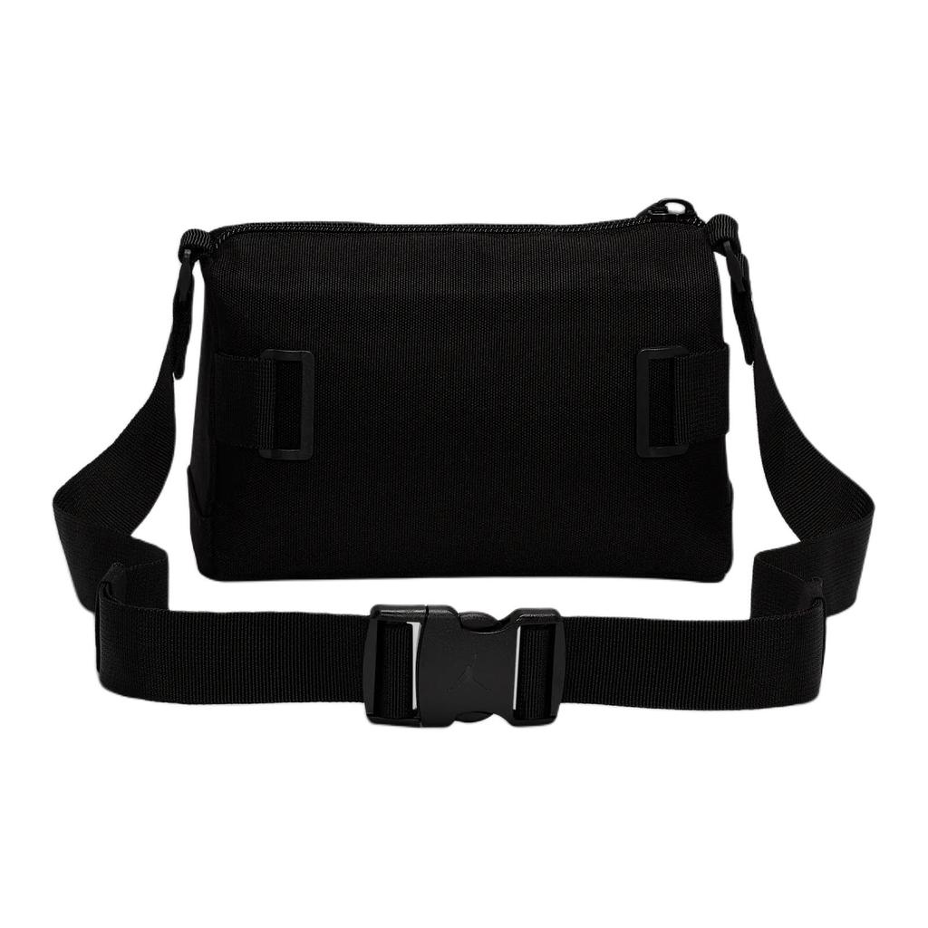Jordan Fashionable Versatile Zipper Shoulder Crossbody Bag Unisex bags Black SM9031-023