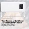 Ar condicionado de parede Aquecedor de ambiente Controle de temperatura Função de temporizador Operação silenciosa Ventilador de aquecimento e resfriamento de ar com eficiência energética