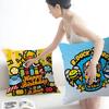 B-B Duck Anime Personalized Pillow Cover Kids Bedroom Wild Party Decor Pillowcase Kid Birthday Shower Gift