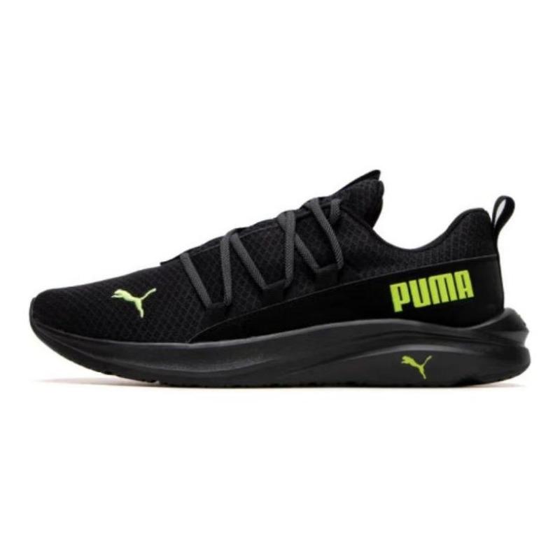 PUMA Softride One4all Men Low-top Outdoor Comfort Running Shoes Black Green 377671-12 44