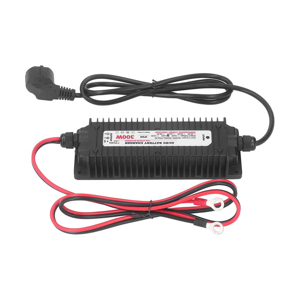 12V 14.6V 20A AC DC Waterproof Lithium Battery Charger Aluminum Alloy Battery Charger for Lifepo4 Input