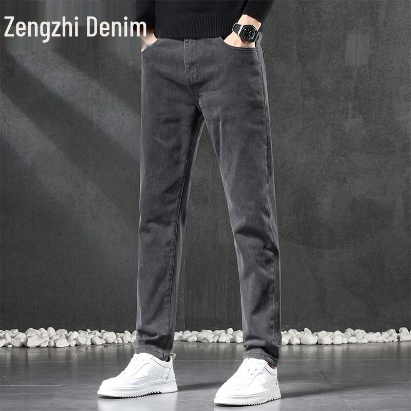 

Мужские ретро джинсы прямого кроя Zengzhi 36