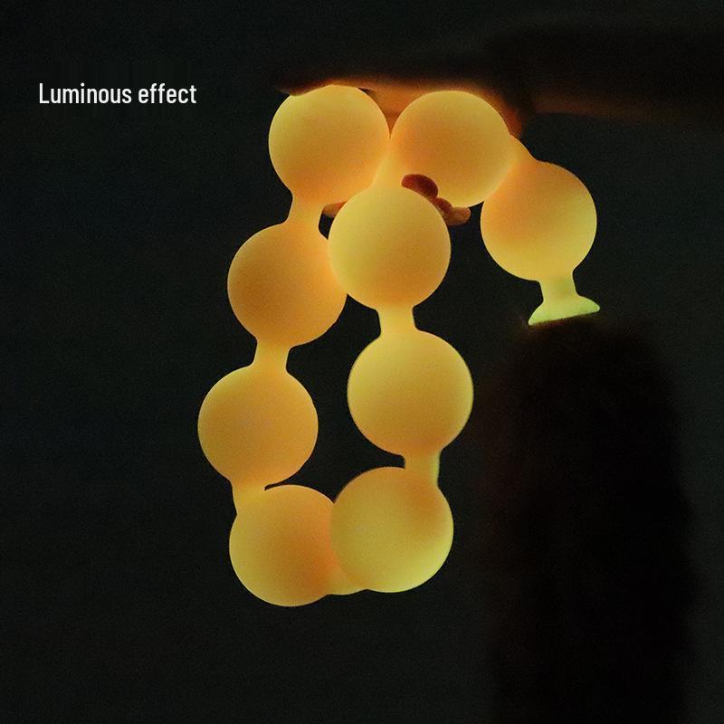 Nine Realms Silicone Egg Lanyard: Long-Tail SM Cosplay Oviposition Training Toy