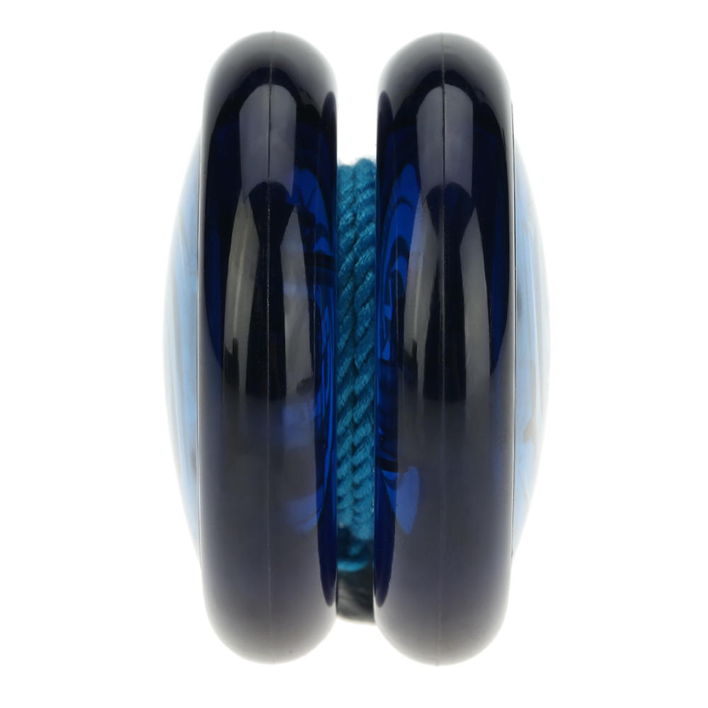 Magic Yoyo D1 Polycarbonat-Kunststoff Loop Yo-yo Schmale einfache Achse Starburst-System mit Spinn-Schnur für Kinder