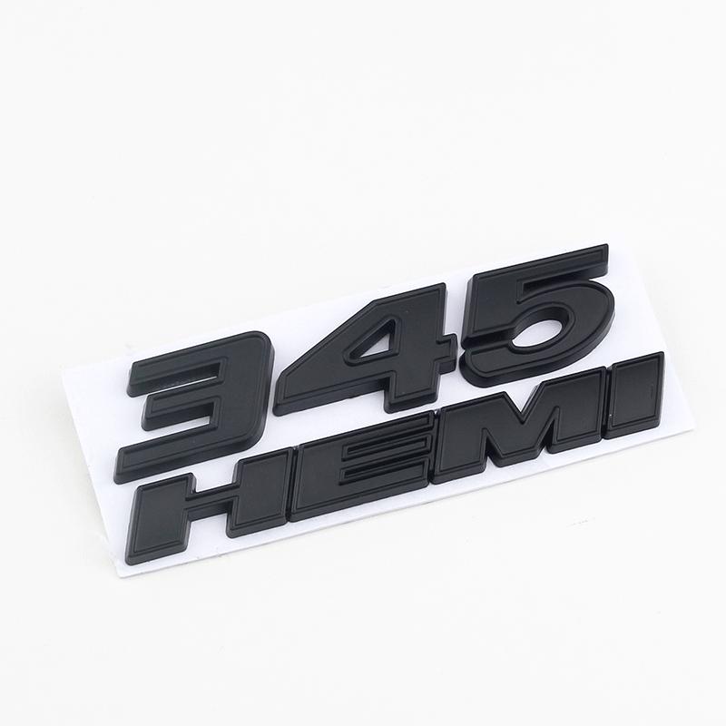 345 HEMI modifiziertes Auto-Logo Beschriftung RAM 1500 2500 Pickup-Truck Logo Metall Autoaufkleber