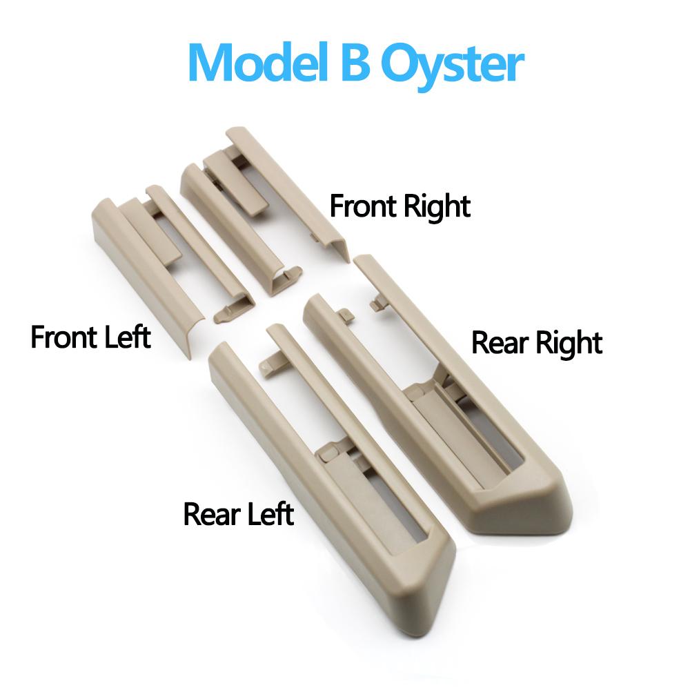 

4 шт. комплект автомобильного сиденья раздвижная направляющая капота накладка для BMW 5 7 серии F10 F11 F01 F02 520 523 525 528 530 730 740 750 Model B Oyster