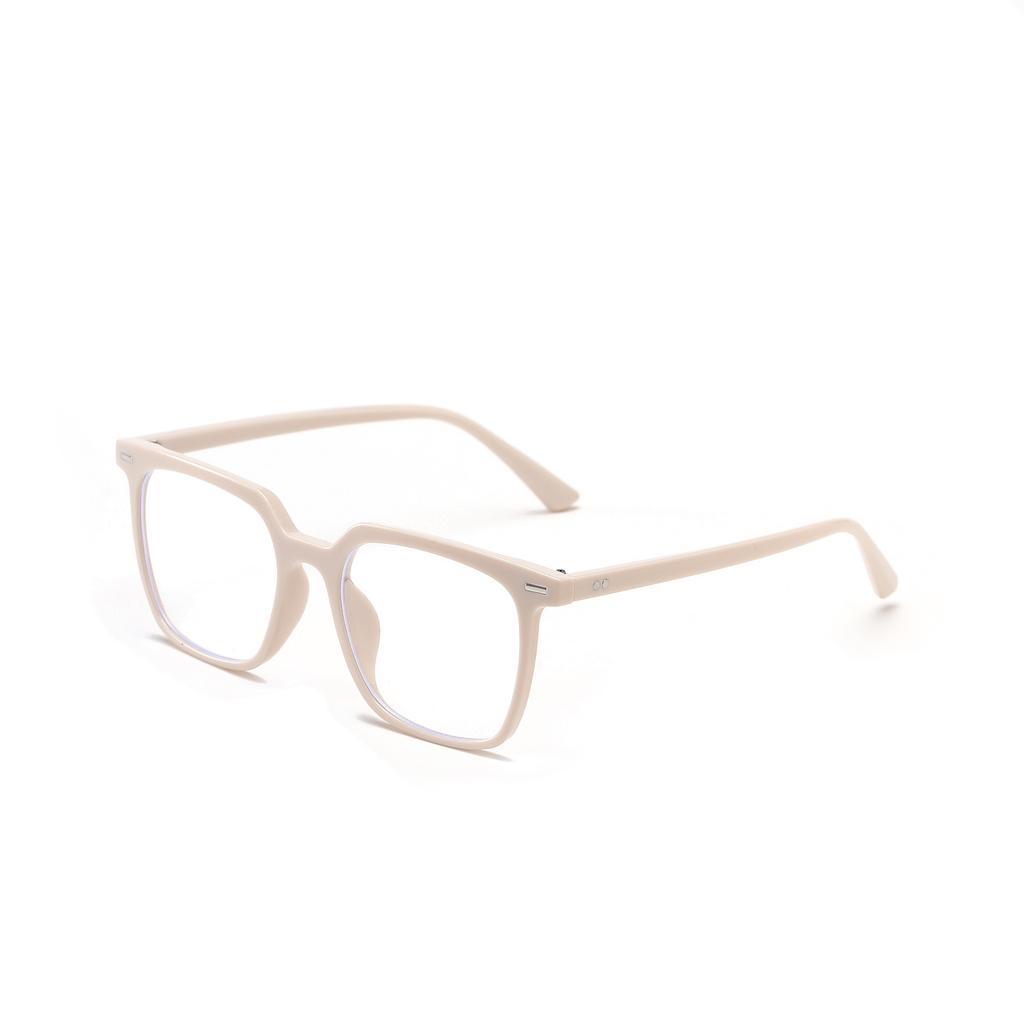 Glasses B310 Square Large Frame Rivets Retro Trend Matching Flat Glasses